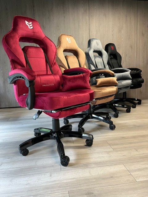 Fotel obrotowy do biurka TITAN BURGUNDY ALCANTARA PRO Fotel obrotowy do biurka TITAN BURGUNDY ALCANTARA PRO