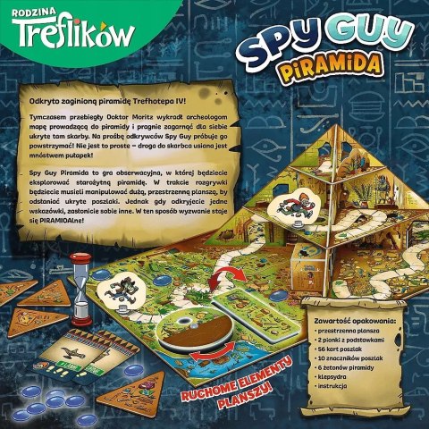 Gra planszowa Spy Guy Piramida Trefl 02581 Gra planszowa Spy Guy Piramida Trefl 02581