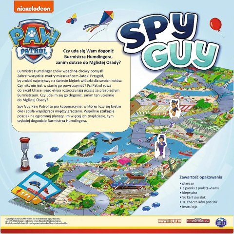 Gra planszowa Spy Guy Psi Patrol Trefl 02696 Gra planszowa Spy Guy Psi Patrol Trefl 02696