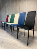 Krzesło tapicerowane VALVA CARO VELVET GREEN