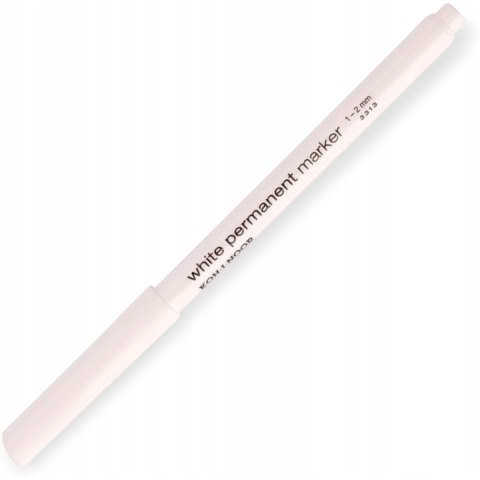 Marker permanentny 3313 biały 2 mm 773313/1TE KOH-I-NOOR Marker permanentny 3313 biały 2 mm 773313/1TE KOH-I-NOOR