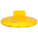 BESTWAY 32096 Kółko do pływania dla niemowląt koło pontonik dla dzieci z siedziskiem pomarańczowe max 15kg 6-18miesięcy