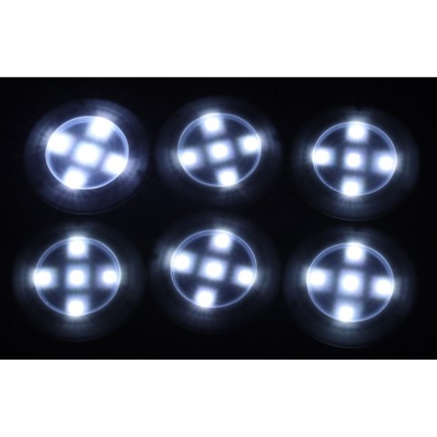 Lampka bezprzewodowa lampki LED na baterie 6szt. + pilot Lampka bezprzewodowa lampki LED na baterie 6szt. + pilot