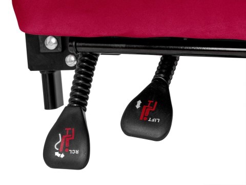 Fotel obrotowy do biurka TITAN BURGUNDY ALCANTARA PRO Fotel obrotowy do biurka TITAN BURGUNDY ALCANTARA PRO