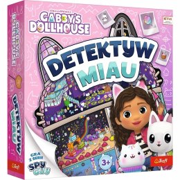 Gra planszowa rodzinna Detektyw Miau Koci domek Gabi Trefl 02695
