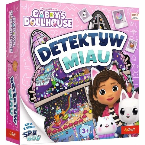 Gra planszowa rodzinna Detektyw Miau Koci domek Gabi Trefl 02695 Gra planszowa rodzinna Detektyw Miau Koci domek Gabi Trefl 02695