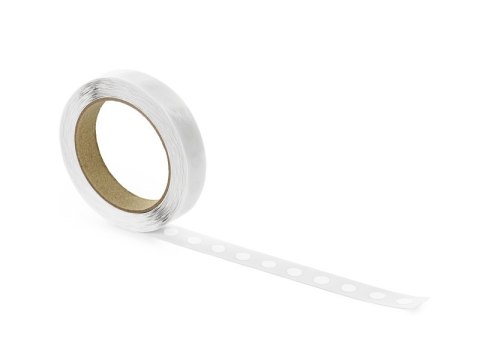 Kropki klejowe dwustronne, bezbarwny, 12mm, 1000 szt. Kropki klejowe dwustronne, bezbarwny, 12mm, 1000 szt.