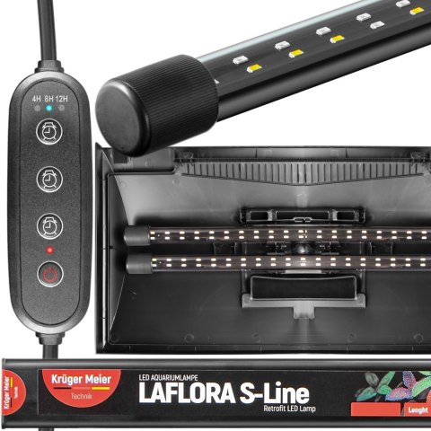 Kruger Meier LAFLORA S-Line 60 - świetlówka LED 52cm Kruger Meier LAFLORA S-Line 60 - świetlówka LED 52cm