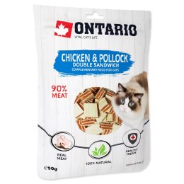 ONTARIO Chicken and Pollock Double Sandwich 50g (213-51312)
