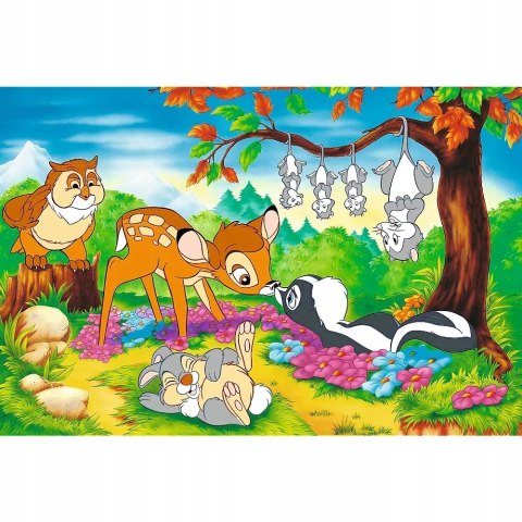 Puzzle 160 el. 40-lecie Bambi i leśni przyjaciele Trefl 40054 Puzzle 160 el. 40-lecie Bambi i leśni przyjaciele Trefl 40054