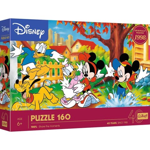Puzzle 160 el. 40-lecie Zabawa w kałużach Trefl 40055 Puzzle 160 el. 40-lecie Zabawa w kałużach Trefl 40055