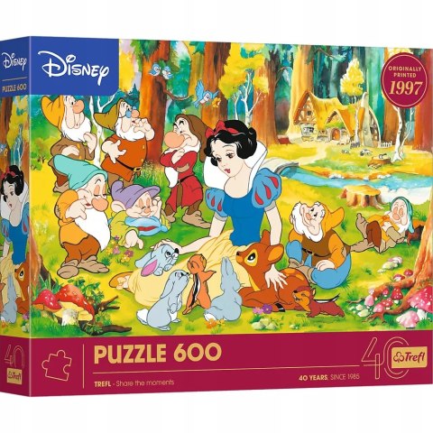 Puzzle 600 el. 40-lecie Trefl - Królewna Śnieżka 37603 Puzzle 600 el. 40-lecie Trefl - Królewna Śnieżka 37603