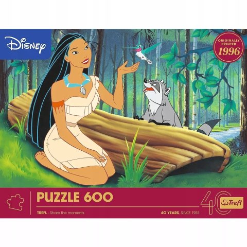 Puzzle 600 el. 40-lecie Trefl - Pocahontas Disney 37605 Puzzle 600 el. 40-lecie Trefl - Pocahontas Disney 37605