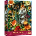 Puzzle z efektem 3D 1000 el. 40-lecie Jeż Trefl 40042