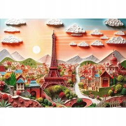 Puzzle z efektem 3D 1000 elementów 40-lecie Paryż Trefl 40044