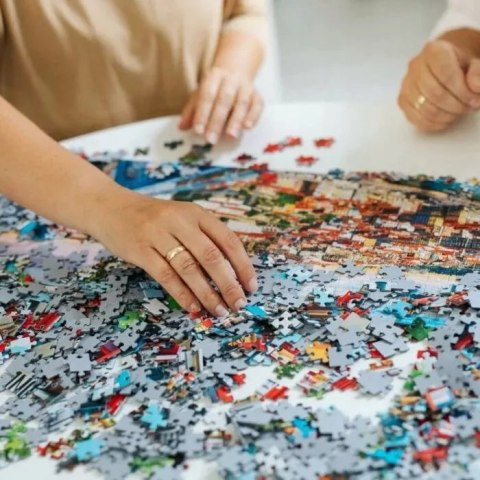 Puzzle z efektem 3D 1000 elementów 40-lecie Wilk Trefl 40041 Puzzle z efektem 3D 1000 elementów 40-lecie Wilk Trefl 40041