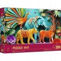 Puzzle z efektem 3D 160 el. 40-lecie Dżungla Trefl 40051