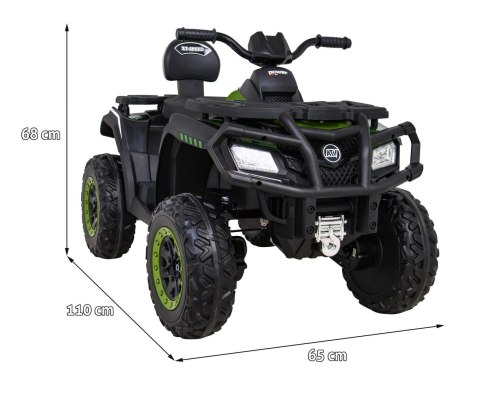 Quad XT-Speed dla dzieci Zielony + Napęd 4x4 + EVA + Wolny Start + Radio MP3 + LED Quad XT-Speed dla dzieci Zielony + Napęd 4x4 + EVA + Wolny Start + Radio MP3 + LED
