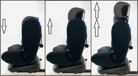 Fotelik samochodowy ISOFIX 360 GT 40-125 cm uniwersalny Fotelik samochodowy ISOFIX 360 GT 40-125 cm uniwersalny