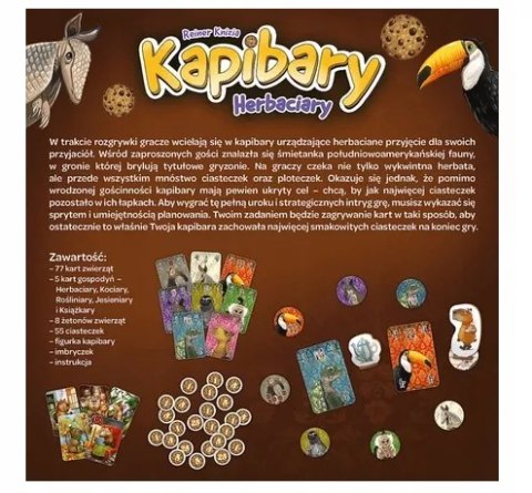 Gra rodzinna Kapibary Herbaciary Trefl 02737 Gra rodzinna Kapibary Herbaciary Trefl 02737