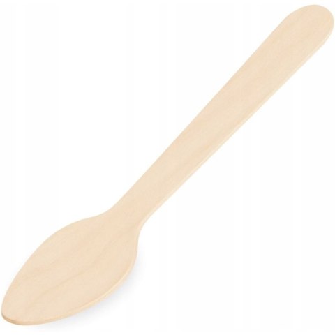 Łyżeczka drewniana 11 cm (100 sztuk) VT-SP4/39038 Łyżeczka drewniana 11 cm (100 sztuk) VT-SP4/39038