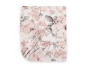 Prześcieradło bawełniane z gumką do łóżeczka 120x60 cm - róże sepia