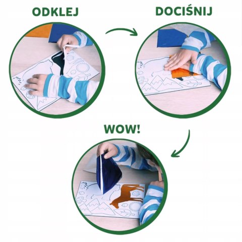 Skillmatics Foil Fun zestaw kreatywny Świat zwierząt Trefl 62604 Skillmatics Foil Fun zestaw kreatywny Świat zwierząt Trefl 62604