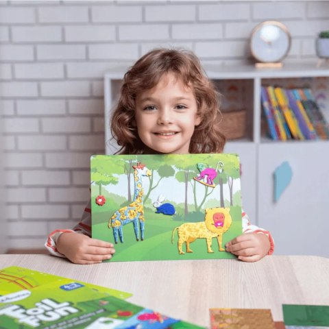 Skillmatics Foil Fun zestaw kreatywny Świat zwierząt Trefl 62604 Skillmatics Foil Fun zestaw kreatywny Świat zwierząt Trefl 62604