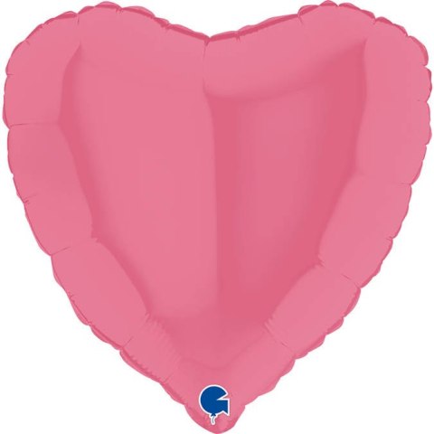 Balon Foliowy - Pastelowy Różowy, guma balonowa Serce 46 cm, Grabo Balon Foliowy - Pastelowy Różowy, guma balonowa Serce 46 cm, Grabo
