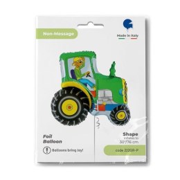 Balon foliowy Traktor, Zielony, Farma, Grabo, 76cm