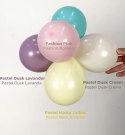 Balony lateksowe Sempertex, Pastel Dusk Cream, 45cm, 25 szt