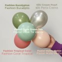 Balony lateksowe Sempertex Pastel Dusk Green Tea, 60cm, 1 szt.