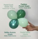 Balony lateksowe Sempertex Pastel Dusk Green Tea, 60cm, 1 szt.