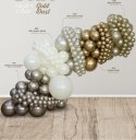 Balony lateksowe Sempertex Silk Oyster White, 12cm, 50szt.