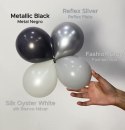 Balony lateksowe Sempertex Silk Oyster White, 12cm, 50szt.