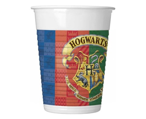 Kubeczki plastikowe Harry Potter - 200ml 8 szt. Kubeczki plastikowe Harry Potter - 200ml 8 szt.