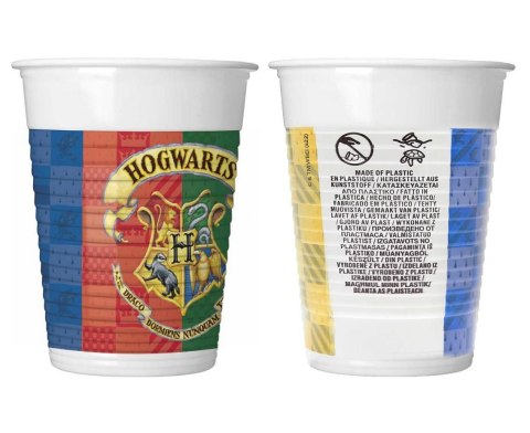 Kubeczki plastikowe Harry Potter - 200ml 8 szt. Kubeczki plastikowe Harry Potter - 200ml 8 szt.