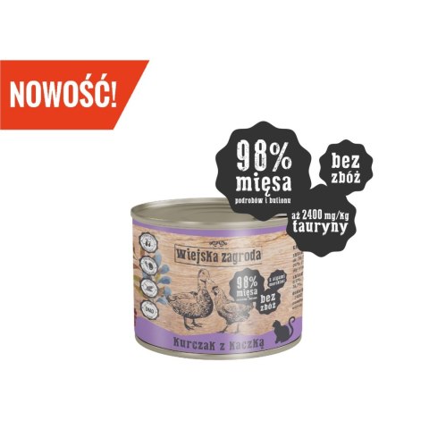 Wiejska Zagroda Kurczak Z Kaczką 200g Wiejska Zagroda Kurczak Z Kaczką 200g
