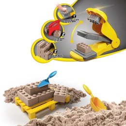 Zestaw z piaskiem kinetycznym - Artcraft- produkcja cegieł + pojazdy