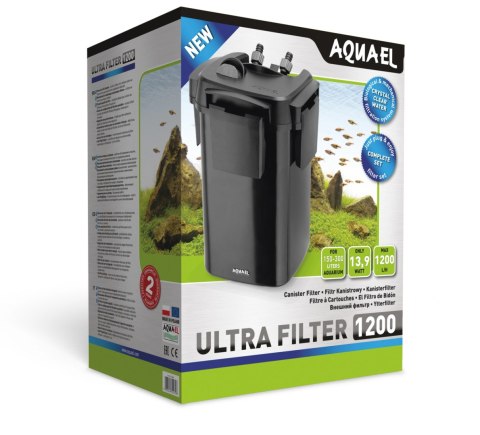 AQUAEL Ultra 1200 Filtr Kubełkowy Do Akwarium AQUAEL Ultra 1200 Filtr Kubełkowy Do Akwarium