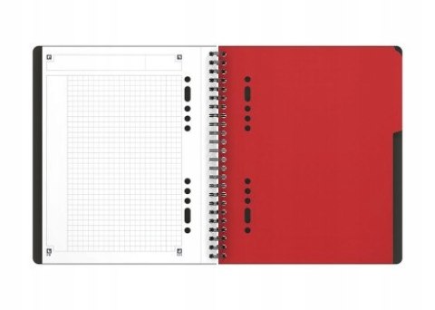 Kołonotatnik A5 80k kratka PP OXFORD Activebook International 100102880 Kołonotatnik A5 80k kratka PP OXFORD Activebook International 100102880