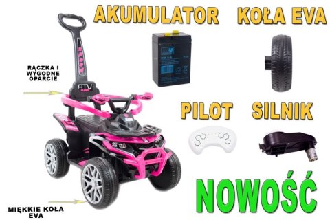 QUAD NA AKUMULATOR, JEŹDZIK, ODPYCHACZ, PCHACZ - POJAZD WIELOF. PILOT/APLIKACJA /915 QUAD NA AKUMULATOR, JEŹDZIK, ODPYCHACZ, PCHACZ - POJAZD WIELOF. PILOT/APLIKACJA /915
