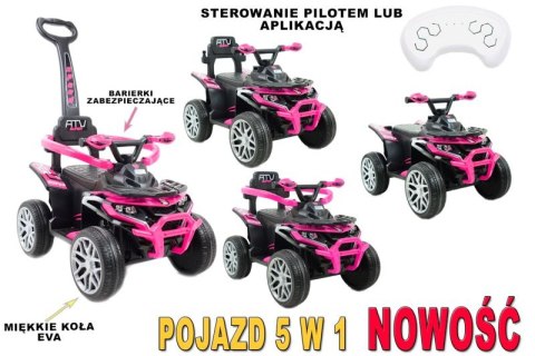 QUAD NA AKUMULATOR, JEŹDZIK, ODPYCHACZ, PCHACZ - POJAZD WIELOF. PILOT/APLIKACJA /915 QUAD NA AKUMULATOR, JEŹDZIK, ODPYCHACZ, PCHACZ - POJAZD WIELOF. PILOT/APLIKACJA /915
