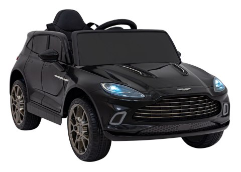 Aston Martin DBX na akumulator dla dzieci Czarny + Pilot + EVA + Pasy + Wolny Start + Audio LED Aston Martin DBX na akumulator dla dzieci Czarny + Pilot + EVA + Pasy + Wolny Start + Audio LED