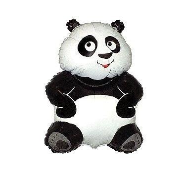 Balon Foliowy - Miś Panda, 68cm, Grabo Balon Foliowy - Miś Panda, 68cm, Grabo