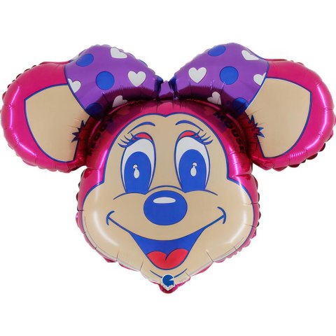 Balon foliowy Myszka Peggy, 52cm, Grabo Balon foliowy Myszka Peggy, 52cm, Grabo