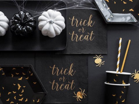Papierowe kubeczki na Halloween Trick or treat, 220ml, 6szt. Papierowe kubeczki na Halloween Trick or treat, 220ml, 6szt.