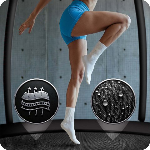 Trampolina ogrodowa profilowana 10ft/312cmz siatką wewnętrzną Neo-Sport Trampolina ogrodowa profilowana 10ft/312cmz siatką wewnętrzną Neo-Sport