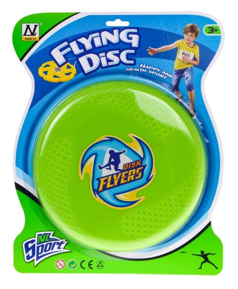 Latający dysk "Frisbee" sportowa zabawka dla dzieci i dorosłych - zielony Latający dysk "Frisbee" sportowa zabawka dla dzieci i dorosłych - zielony