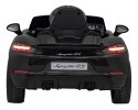 Pojazd Porsche Spyder RS 718 Czarny MP4